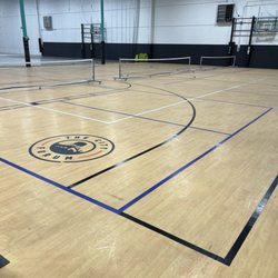 The gym is home to pickleball, basketball, volleyball and baseball