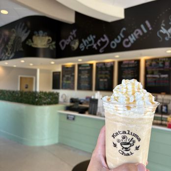 Kataluma Chai - Blended chai with all the toppings! - Coffee & Tea Near Me - Broomfield, Colorado Kataluma Chai - Blended chai with all the toppings! - Coffee & Tea Near Me - Broomfield, Colorado