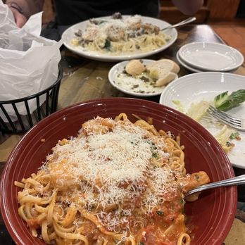 Carrabba's Italian Grill - Shrimp and Scallop Linguine alla Vodka - Italian Near Me - Surprise, Arizona Carrabba's Italian Grill - Shrimp and Scallop Linguine alla Vodka - Italian Near Me - Surprise, Arizona
