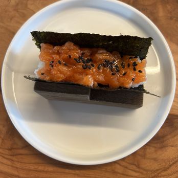 Tancho - Salmon hand roll - Sushi Bars Near Me - Austin, Texas