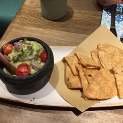 Mamasita's Cantina - Guacamole starter... could have used a few more chips