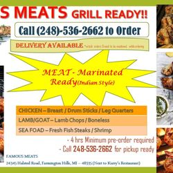 Famous Meats - We Marinate Meat for Grill !!! ( Indian Style)