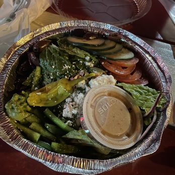 Home Slice Pizza - House Salad - Regular - Pizza Near Me - Austin, Texas
