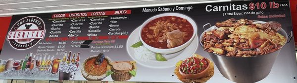 Menu photo 8 Carnitas Don Alberto Garden Grove, CA Menu photo 8 Carnitas Don Alberto Garden Grove, CA