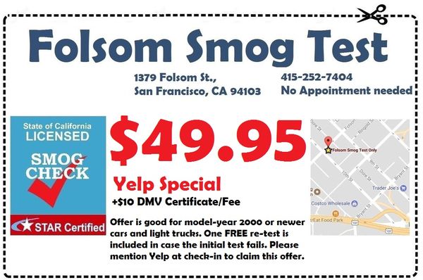 FOLSOM SMOG TEST ONLY - Updated January 2025 - 86 Photos &amp; 345 
