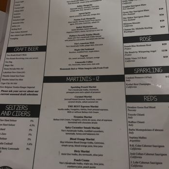 The Original Vazzy's - the menu of a restaurant - Italian Near Me - Bridgeport, Connecticut