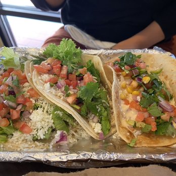 Cantina Taco - Tacos from left to right: carnitas, chicken, screw city - Tacos Near Me - Rockford, Illinois Cantina Taco - Tacos from left to right: carnitas, chicken, screw city - Tacos Near Me - Rockford, Illinois