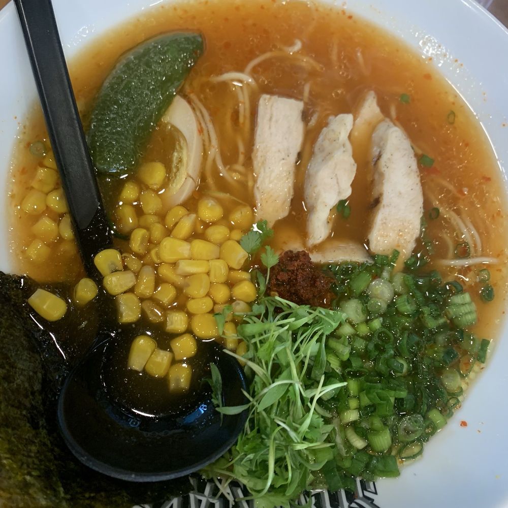 Silverlake Ramen - Shoyu on Fire chicken everything included - Ramen Near Me - Burbank, California Silverlake Ramen - Shoyu on Fire chicken everything included - Ramen Near Me - Burbank, California