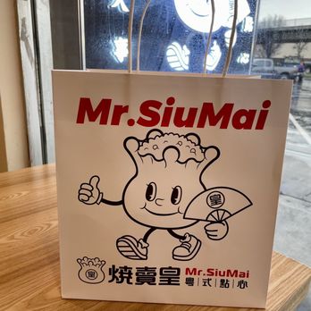 Mr SiuMai - cute take out bag - Dim Sum Near Me - San Jose, California Mr SiuMai - cute take out bag - Dim Sum Near Me - San Jose, California