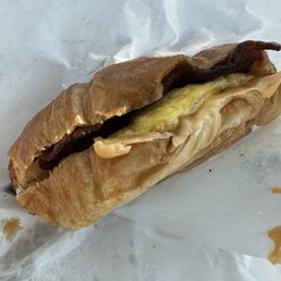 Bacon breakfast croissant Bacon breakfast croissant