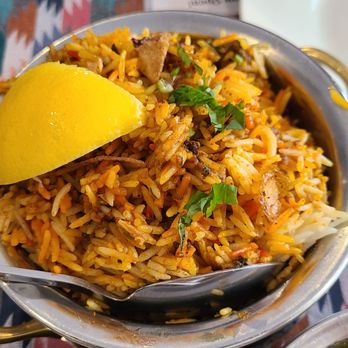 Tadka Indian Cuisine - Lamb Biryani, with the white sauce - Indian Near Me - Honolulu, Hawaii Tadka Indian Cuisine - Lamb Biryani, with the white sauce - Indian Near Me - Honolulu, Hawaii