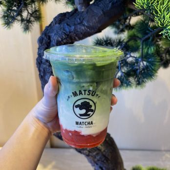 Matsu Matcha - Strawberry matcha latte - Desserts Near Me - Santa Clara, California Matsu Matcha - Strawberry matcha latte - Desserts Near Me - Santa Clara, California