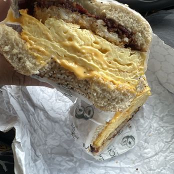 Mitch's Westside Bagels Too - The Hangover on everything bagel - Bagels Near Me - Weston, Florida