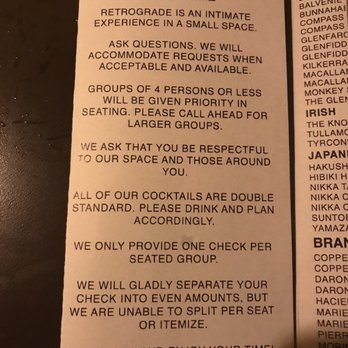 Retrograde - Speakeasies Near Me - Denver, Colorado Retrograde - Speakeasies Near Me - Denver, Colorado