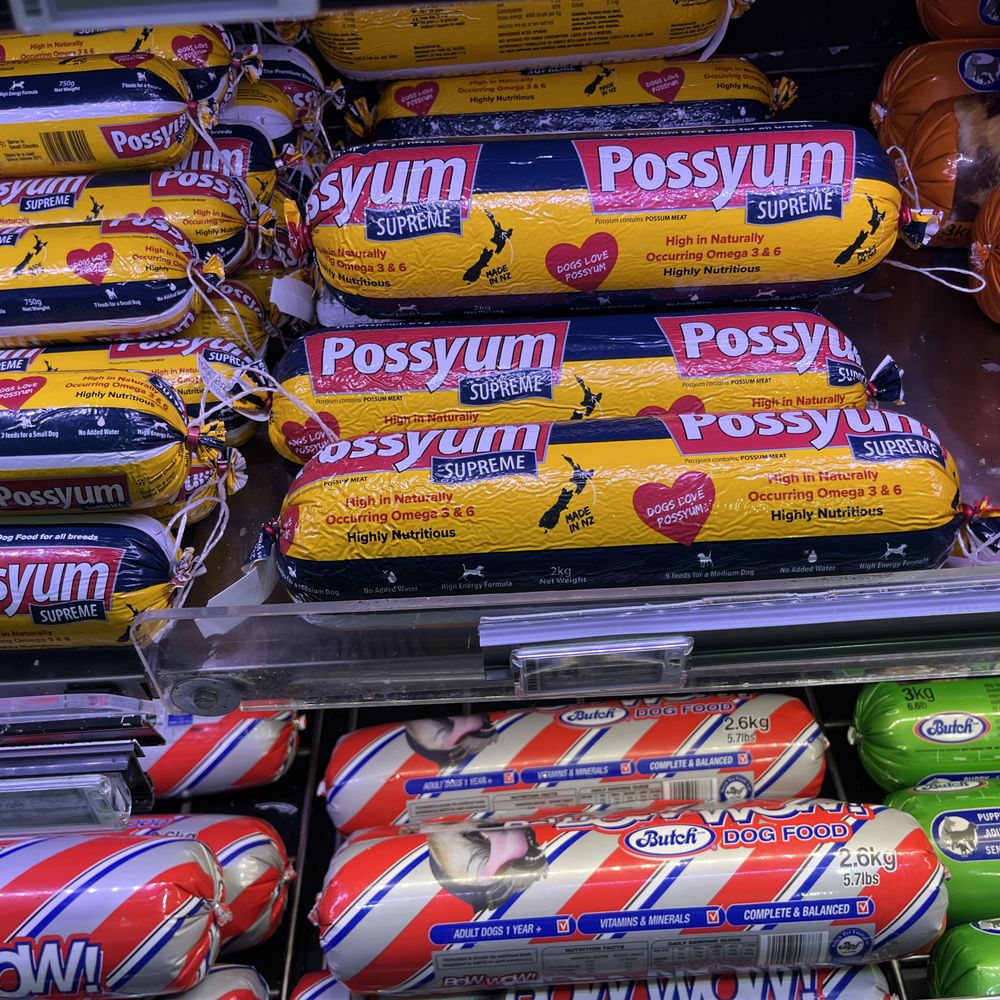 Pak N Save - Dog food made out of Possyum. - Shopping Near Me - Christchurch, CAN