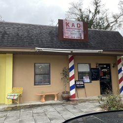 K.A.D. Barber Shop - Front entrance