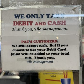 Pat's Drive In - Debit and cash - Hot Dogs Near Me - Tucson, Arizona