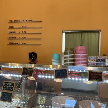 Lafayette Scoop - Menu and interior / display - Ice Cream & Frozen Yogurt Near Me - Lafayette, California Lafayette Scoop - Menu and interior / display - Ice Cream & Frozen Yogurt Near Me - Lafayette, California