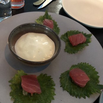 Villon - Yellowtail appetizer. Nice bites! - New American Near Me - San Francisco, California Villon - Yellowtail appetizer. Nice bites! - New American Near Me - San Francisco, California