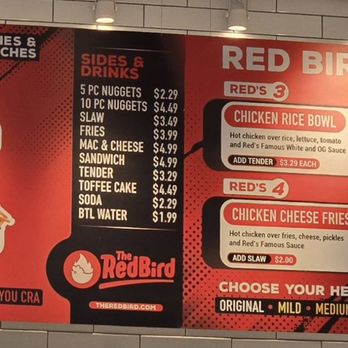 The Red Bird - Menu - American Near Me - Temple Terrace, Florida The Red Bird - Menu - American Near Me - Temple Terrace, Florida