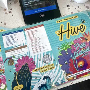 The Hive - Menu - Cafes Near Me - Manhattan Beach, California