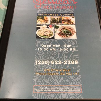 Jessica's Restaurant Vietnamese Cusine - Vietnamese Near Me - Prince Rupert, British Columbia Jessica's Restaurant Vietnamese Cusine - Vietnamese Near Me - Prince Rupert, British Columbia