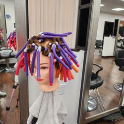 Stacey James Institute - Spiral perm