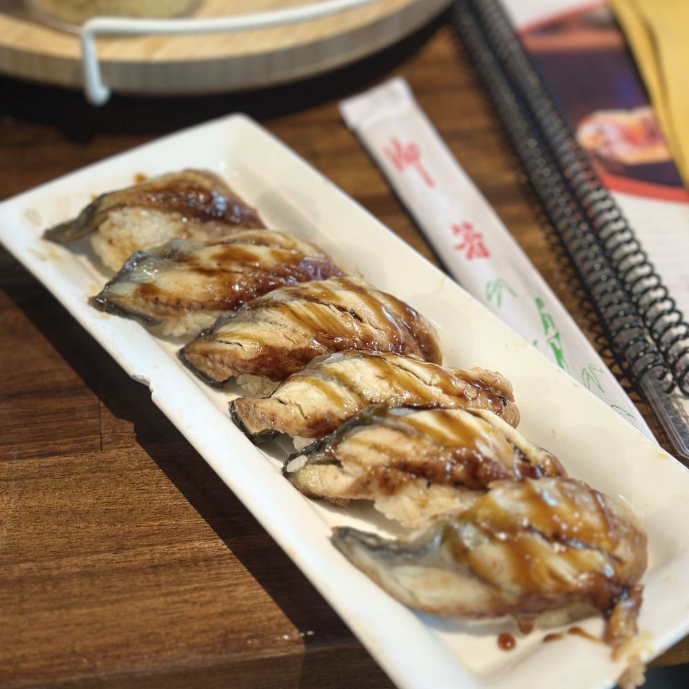 Takara - Unagi or Eel Nigiri - Japanese Near Me - North Richland Hills, Texas Takara - Unagi or Eel Nigiri - Japanese Near Me - North Richland Hills, Texas