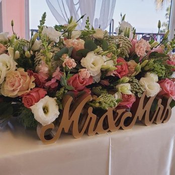 Flower Blush - Brenda and Lorenzo's Wedding July 3, 2021 - Florists Near Me - Glendale, California
