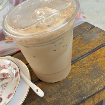 The Flour Petal Bakery - Vietnamese Coffee-Soooo yum! - Bakeries Near Me - Magnolia, Texas