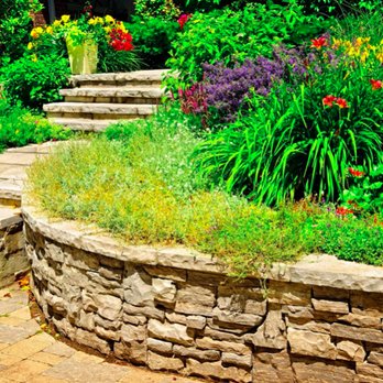 We Yard - a stone steps leading to a garden - Lawn Services Near Me We Yard - a stone steps leading to a garden - Lawn Services Near Me