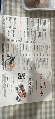 Menu photo 1 YA’s sushi AND RAMEN Abington, MA Menu photo 1 YA’s sushi AND RAMEN Abington, MA