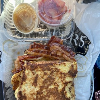 Kneaders Bakery & Cafe - Chunky Cinnamon French Toast (take-out) - Cafes Near Me - Parker, Colorado