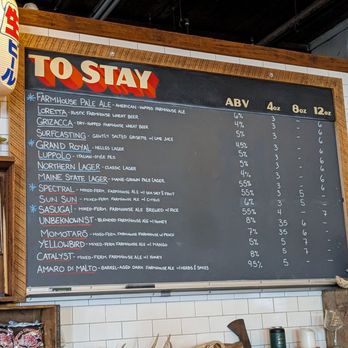 Oxbow Blending & Bottling - Menu - Breweries Near Me - Portland, Maine
