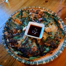 Seafood Pancake / 해물부추전