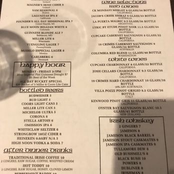 Ireland's Four Courts - Menu - Breakfast & Brunch Near Me - Arlington, Virginia