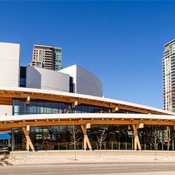 Scarborough Civic Centre Library - Front side of the branch.