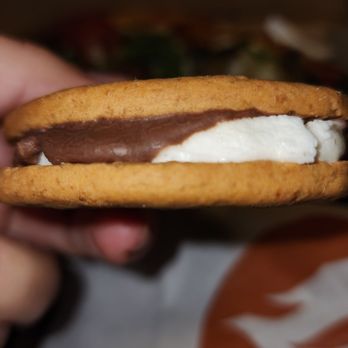 Blaze Pizza - Filling of the s'more pie - Pizza Near Me - Sparks, Nevada Blaze Pizza - Filling of the s'more pie - Pizza Near Me - Sparks, Nevada