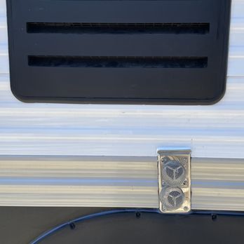Camping World - Roseville - White caulking on top of vent with a big stick in it. - RV Dealers Near Me - Roseville, California