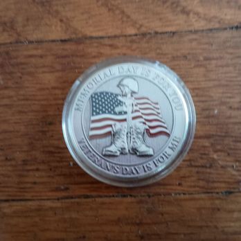 New Scotland Antiques - Memorial Day Coin, silver - Jewelry Near Me - Albany, New York New Scotland Antiques - Memorial Day Coin, silver - Jewelry Near Me - Albany, New York