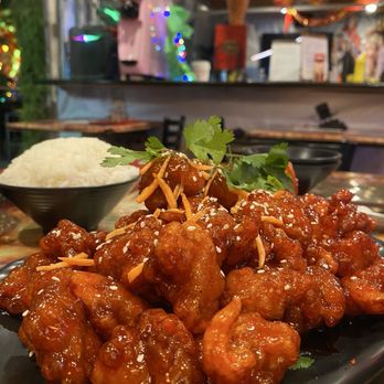 Dragon Flame Chinese Grill - Orange Chicken- - Noodles Near Me - Tempe, Arizona