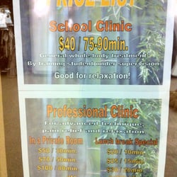 Canadian College of Shiatsu Therapy - price list 2011.12