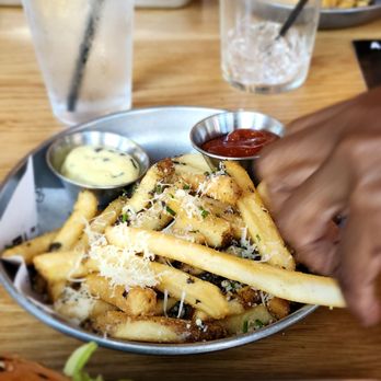 Gordon Ramsay Burger - Truffle Parmesan fries - Salad Near Me - Chicago, Illinois
