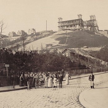 Montmartre - Historic photo of the building of the Sacre-Coeur. Posted with review 04/23/24 - Local Flavor Near Me