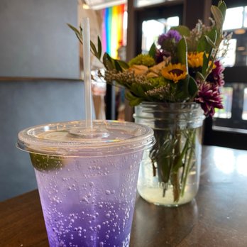 Story and Soil Coffee - Princess Mononoke (ft. basil syrup, butterfly pea tea) - Coffee & Tea Near Me - Middletown, Connecticut Story and Soil Coffee - Princess Mononoke (ft. basil syrup, butterfly pea tea) - Coffee & Tea Near Me - Middletown, Connecticut