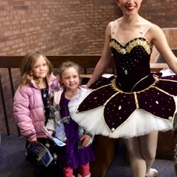 Sangre de Cristo Arts Center - Beautiful costumes, adorable fans.