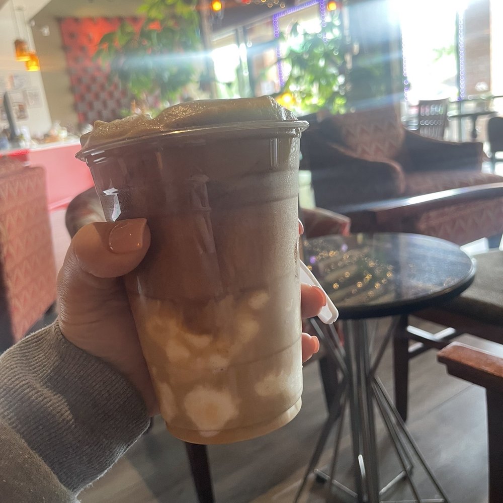 The Quynh Cafe - Coconut cream coffee- it was like a dalgona coffee and coconut ice cream float - Desserts Near Me - Duluth, Georgia The Quynh Cafe - Coconut cream coffee- it was like a dalgona coffee and coconut ice cream float - Desserts Near Me - Duluth, Georgia