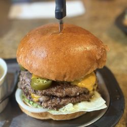 The Cougar Bar & Grill - Volcano burger