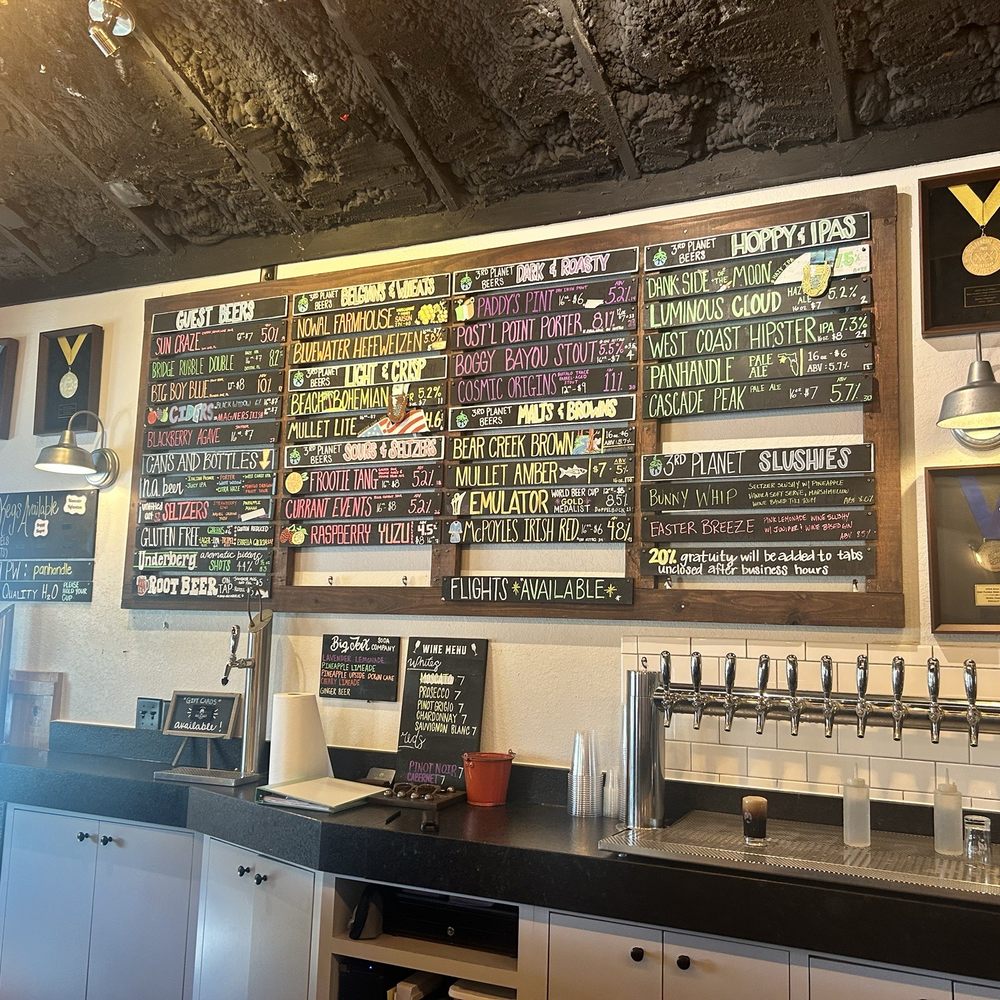 3rd Planet Brewing - Beer wall - Breweries Near Me - Niceville, Florida 3rd Planet Brewing - Beer wall - Breweries Near Me - Niceville, Florida