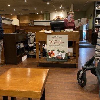 Carrabba's Italian Grill - Trash everywhere and dirty towels on the hostess stand - Italian Near Me - Collierville, Tennessee Carrabba's Italian Grill - Trash everywhere and dirty towels on the hostess stand - Italian Near Me - Collierville, Tennessee